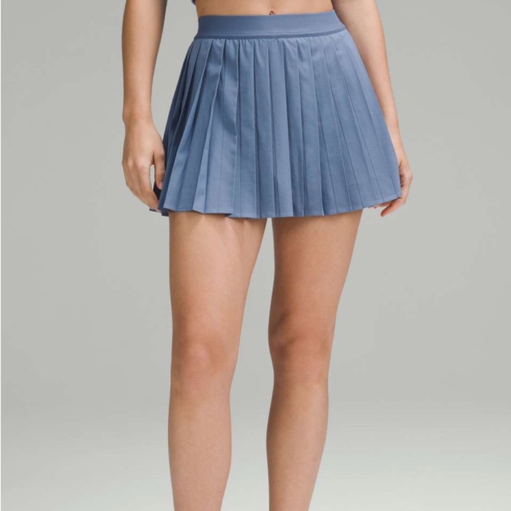 Lululemon High-Rise Pleated Tennis Skirt oasis Blue - Picture 3 of 12